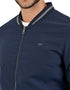LEE chamarra tipo bomber casual para caballero en azul marino.